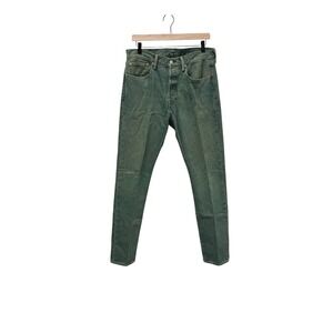 Levi's
Vintage Levi's 501 CT Patented Button Fly Olive Green Jeans -
W32 L32